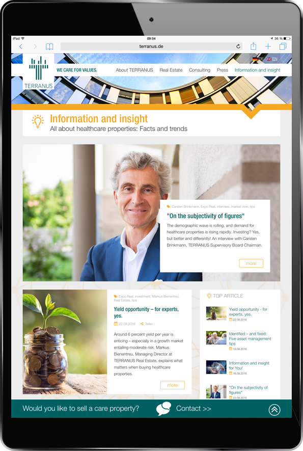 TERRANUS Publications Online Magazine Information and insight